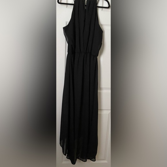 Xhilaration Hi Lo Halter Dress-Size Large With Key hold in front and back - Picture 10 of 12